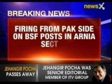 Firing from Pakistan side on BSF posts in Arnia sector