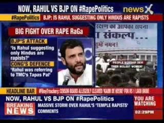 Massive storm over Rahul’s ‘temple rapists’ comments