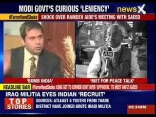 Shock over Ramdev aide's meeting with Hafiz Saeed