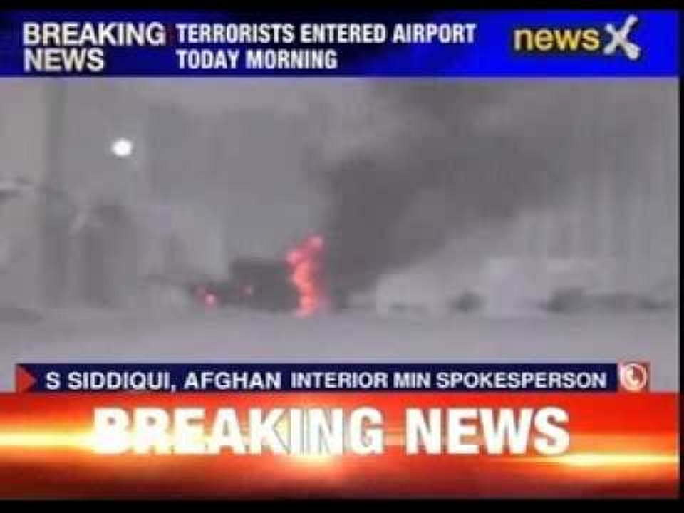 Terrorists attack Kabul airport