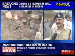Two dead and five injured as wall collapses in Bhopal