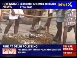 38 Indian fishermen arrested by Sri Lankan Navy
