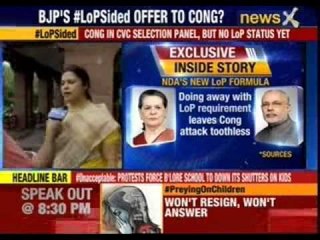 BJP rejects Congress demands for LoP status
