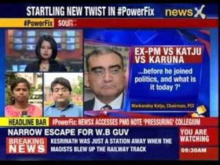 Justice Katju questions Karunanidhi about his wealth