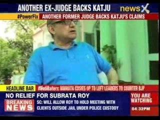 Justice Katju slams Lahoti's refusal to answer questions