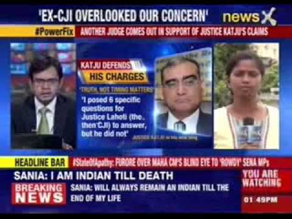 Justice Katju writes fresh blog, renews attack on Lahoti