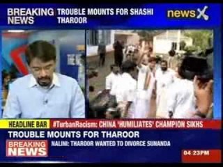 Trouble mounts for Shashi Tharoor