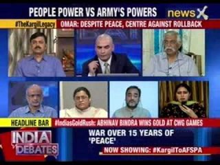 India Debates: AFSPA war 15 years after kargil