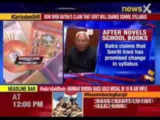 Dina Nath Batra claims HRD Minister agrees to change syllabus