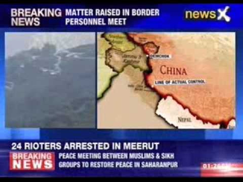 Chinese transgress till Gonjir in Demchock