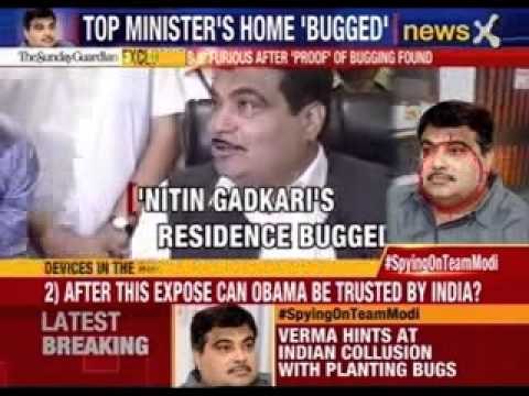 Left 'alarmed' over reports of bugging on Nitin Gadkari