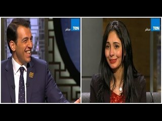 عودة البيت بيتك - خفة دم الإعلامى رامى رضوان مع الشقية نسمة عبد العزيز بسبب آلة الماريمبا