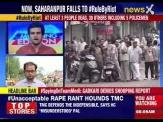 Saharanpur: Rajnath Singh ‘personally’ monitoring situation