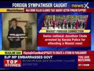 Maoist sympathiser Jonathan Clode arrested in Kerala