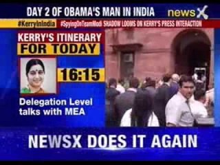 John Kerry to meet Jaitley, Sushma and NSA Ajit Doval today