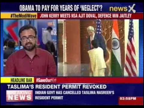 Kerry meets Jaitley, Sushma and NSA Ajit Doval