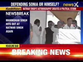 Manmohan Singh calls Natwar’s claims a marketing gimmick