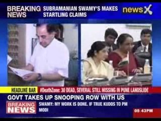 Government takes up snooping row with john Kerry