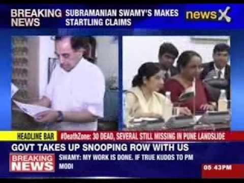 Government takes up snooping row with john Kerry