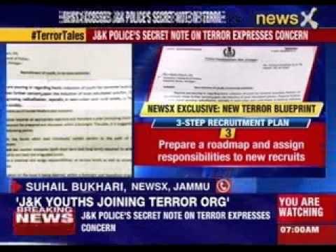 J&K youths joining terror organisation