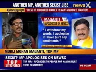 Massive uproar over TDP MP’s sexist shocker