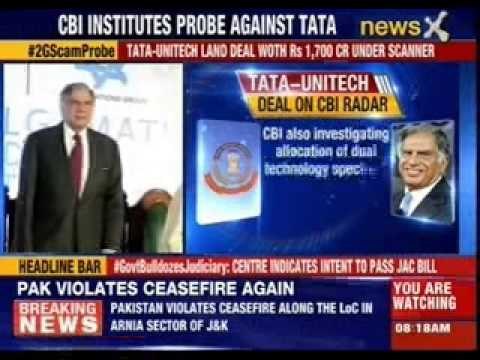 CBI probing Tata-Unitech link in 2G spectrum scam