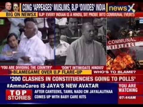 Communal violence debate in Lok Sabha, Congress slams NDA