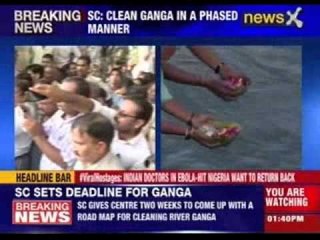 SC questions centre over its Ganga clean-up vow