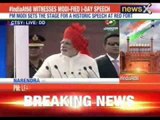 Narendra Modi addresses India on Independence Day