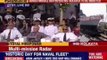 Narendra Modi inducts INS Kolkata into Indian Navy