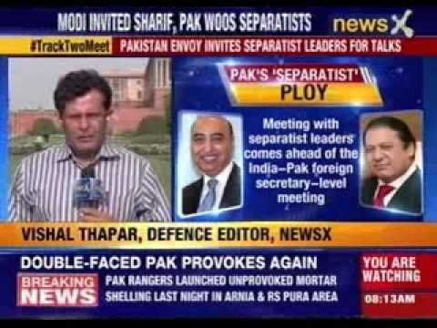 Pak Envoy reaches out to J&K separatists shead of foreign secretary meet, sparks off controversy