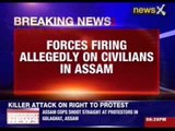 Forces firing allegedly on civilians in Assam