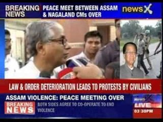 North sides agree to co-operate to end violence