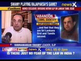Dr. Subramanian Swamy  advises Tamil parties on staying relevant