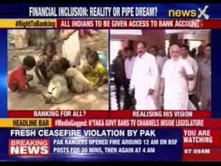 ‘Jan Dhan Yojna’ scheme to be launched by Modi in Delhi today