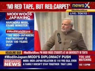PM Narendra Modi addresses seminar in Tokyo