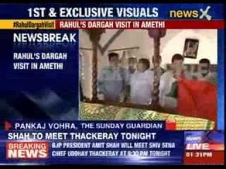 Rahul Gandhi Dargah Visit in Amethi