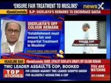 Digvijaya Singh: Must ensure fair treatment to Muslims