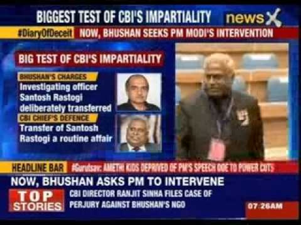 NewsX accesses CBI Chief’s point-by-point rebuttal