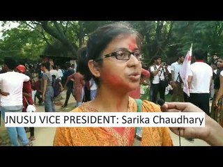संसद हिलाने का मतलब हिंसा नहीं, जैसा एबीवीपी करती है: सारिका चौधरी,  JNUSU
