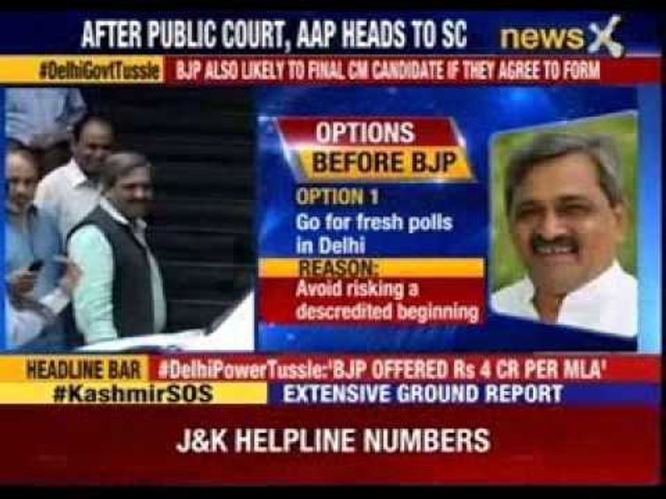 BJP’s Delhi polls decision day