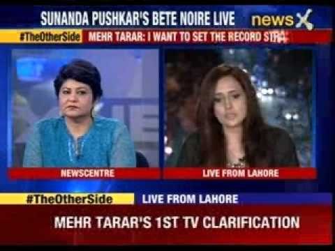 Mehr Tarar speaks exclusively to Priya Sahgal over Sunanda Pushkar controversy