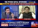 Piyush Goyal speaks exclusively with Rahul Shivshankar on NewsX