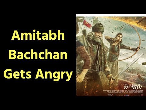 Amitabh Bachchan Gets Angry on Journalist for asking about Tanushree & Nana Patekar molestation case