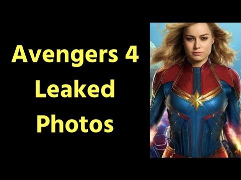 Avengers 4 leaked set photos: Thor, Ironman, Hulk and Captain Marvel New Look; Avengers 4 Trailer