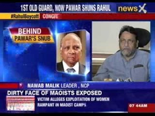 Sharad Pawar to not share stage with Rahul Gandhi