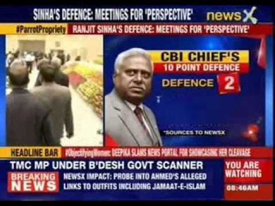 CBI Chief Ranjit Sinha faces Supreme Court test