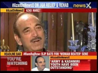 Exclusive interview with Congress leader Ghulam Nabi Azad