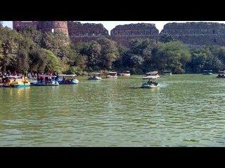 Purana Quila Lake set to get a comeback, boating probihited | पुराने किले की नई झील तैयार