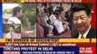 Tibetans protest in Delhi as Chinese President Xi Jinping visit